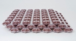 126 Stk. 3-Set Schokoladenstern Hohlkörper Vollmilch mit Rezeptvorschlag